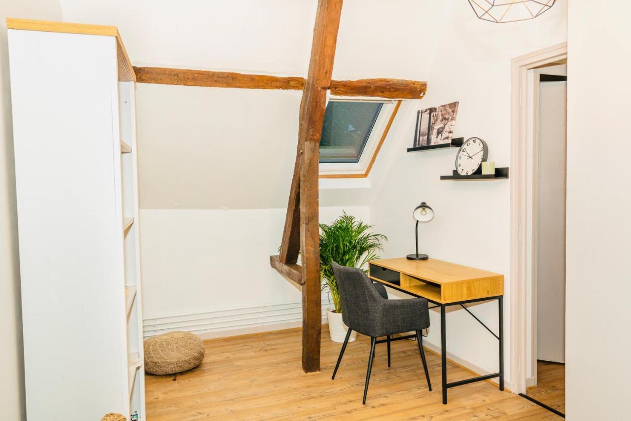 Nid Douillet La Cour Du Dauphin, Vue Cathedrale Imprenable Apartman Laon Kültér fotó