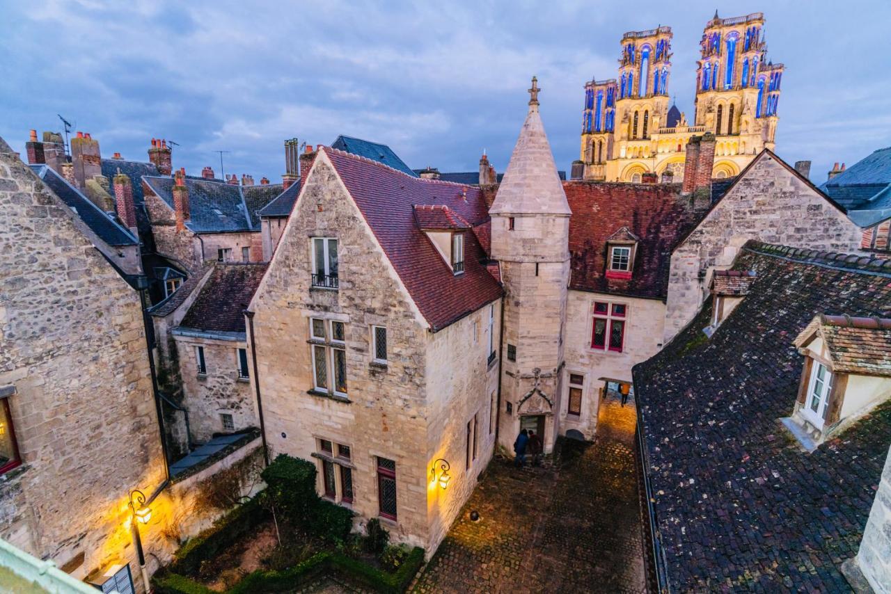 Nid Douillet La Cour Du Dauphin, Vue Cathedrale Imprenable Apartman Laon Kültér fotó